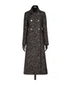 Max Mara Virgin Wool-blend Double-breasted Coat In Black