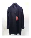 Max Mara Long-sleeved Coat In Black