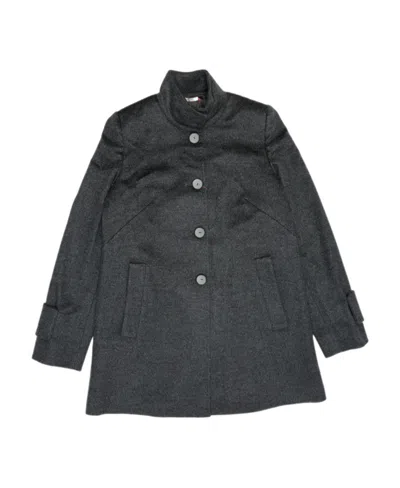 Max Mara Long-sleeved Coat In Black
