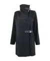 Max Mara Long-sleeved Coat In Black