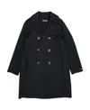 Max Mara Long-sleeved Coat In Black