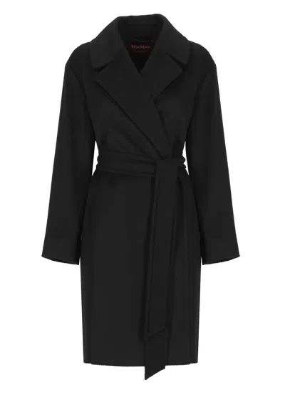MAX MARA MAX MARA BELTED LONG-SLEEVED COAT