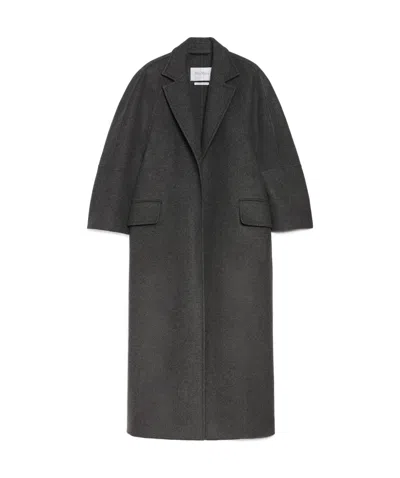 MAX MARA MAX MARA V-NECK LONG-SLEEVED COAT