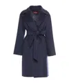 Max Mara Elegant Wool Cashmere Jacket Size 40 In Black