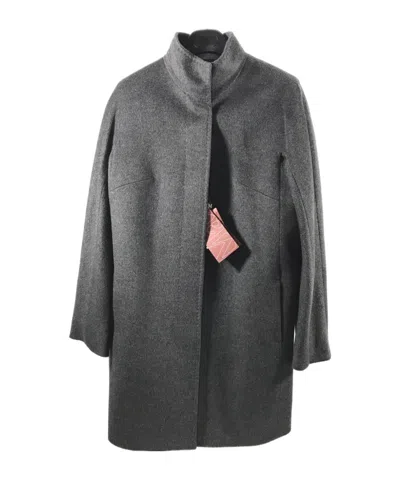 Max Mara Long-sleeved Coat In Black