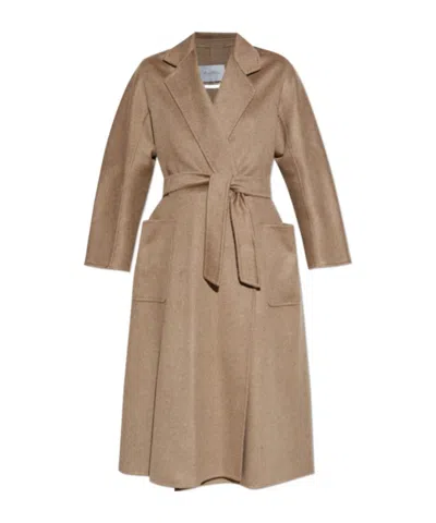 MAX MARA MAX MARA LUDMILLA BELTED LONG-SLEEVED COAT