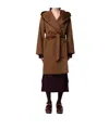 Max Mara Long-sleeved Coat In Brown