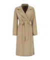 Max Mara Studio Nude Neutrals Virgin Wool Blazer In Brown