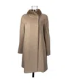 Max Mara Long-sleeved Coat In Brown