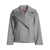 Max Mara Long-sleeved Coat In Gray