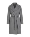 Max Mara Studio Dravenna Coat In Gray