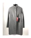 Max Mara Long-sleeved Coat In Gray