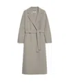 Max Mara Long-sleeved Coat In Gray