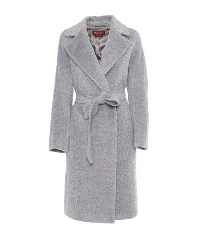 MAX MARA MAX MARA STUDIO BELTED LONG-SLEEVED COAT