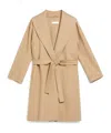 Max Mara Long-sleeved Coat In Neutral