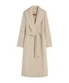 Max Mara Long-sleeved Coat In Neutral