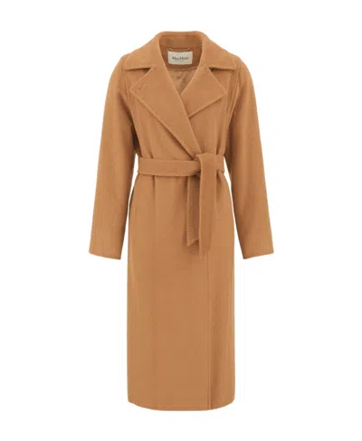 MAX MARA MAX MARA MANUELA ICON BELTED LONG-SLEEVED COAT