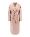 Max Mara 101801 Virgin Wool And Cashmere Iconic Coat In Nude