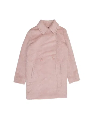 Max Mara Long-sleeved Coat In Nude