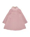 Max Mara Long-sleeved Coat In Pink