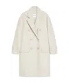 Max Mara Long-sleeved Coat In White