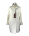 Max Mara Long-sleeved Coat In White