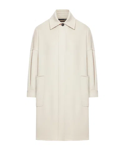 MAX MARA MAX MARA ATELIER BUTTON DETAILED OVERSIZED COAT