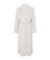 Max Mara Long-sleeved Coat In White