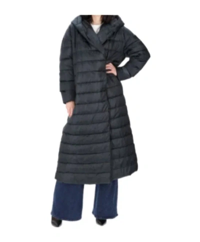 Max Mara Long-sleeved Cotton Clothes In Black