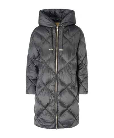 Max Mara Long-sleeved Cotton Clothes In Black