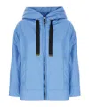 Max Mara Long-sleeved Cotton Clothes In Blue