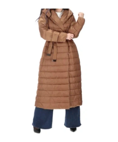 Max Mara Long-sleeved Cotton Clothes In Brown