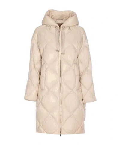 Max Mara Long-sleeved Cotton Jacket In Pink