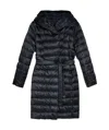 Max Mara Long-sleeved Double-sided Cotton Suit In Black