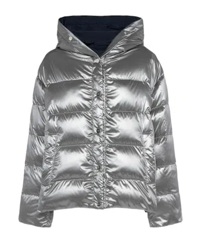 Max Mara Long-sleeved Double-sided Down Jacket