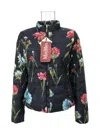Max Mara Long-sleeved Down Jacket In Black