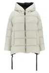 Max Mara Long-sleeved Down Jacket In White