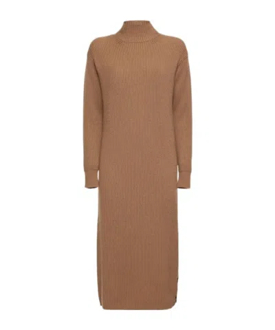 Max Mara Brown Cashmere Summer Knitwear