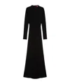 Max Mara Fumana Cut-out Maxi Dress In Black