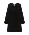 Max Mara Long-sleeved Dress In Black