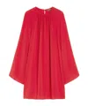 Max Mara Studio Madia Cady Tunic Top In Red