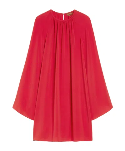 MAX MARA MAX MARA STUDIO MADIA CREWNECK LONG-SLEEVED DRESS