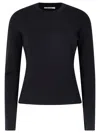 Max Mara Long-sleeved Fitted Top Clothing In Blue
