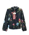 Max Mara Long-sleeved Hooded Casual Jacket In Black