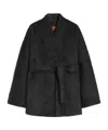 Max Mara Long-sleeved Jacket In Gray