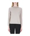 Max Mara Long-sleeved Knit In Multicolor