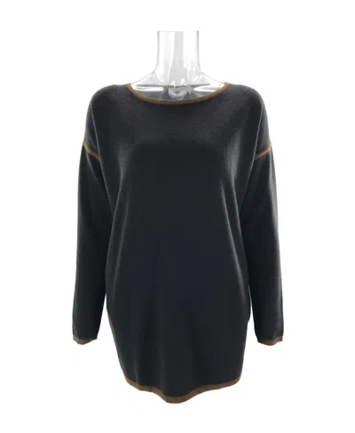 Max Mara Long-sleeved Knitted Cardigan In Black