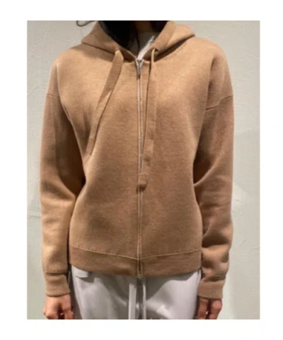 Max Mara Long-sleeved Knitted Cardigan In Brown