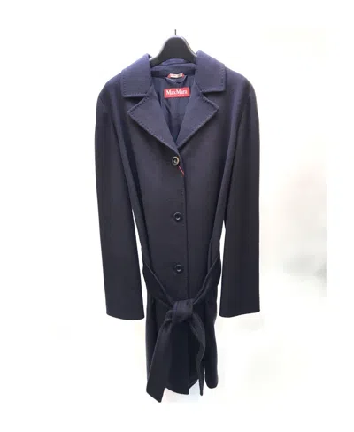 MAX MARA LONG-SLEEVED LACE-UP COAT