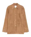 Max Mara 's  Fresia Buttoned Long-sleeved Overshirt In Nude